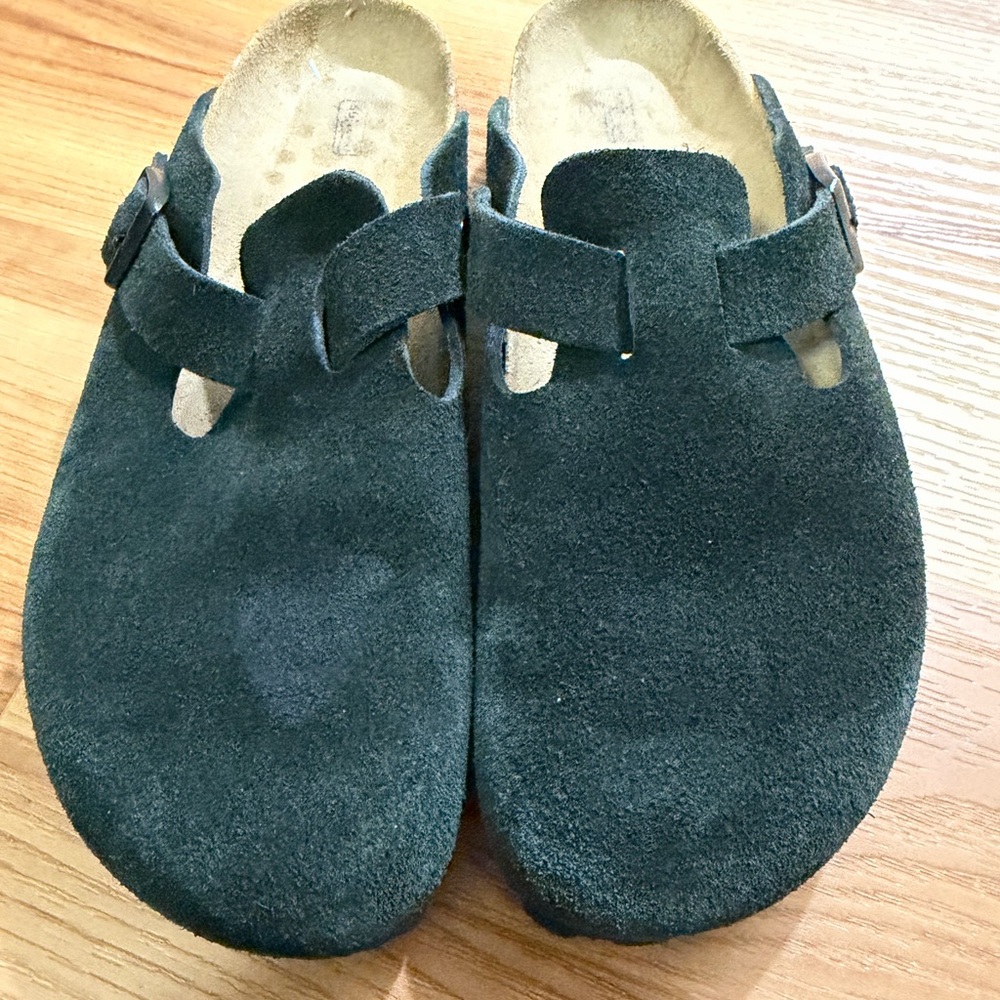 Birkenstock Suede Clogs